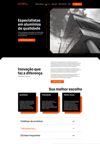 Preview do projeto Geniall