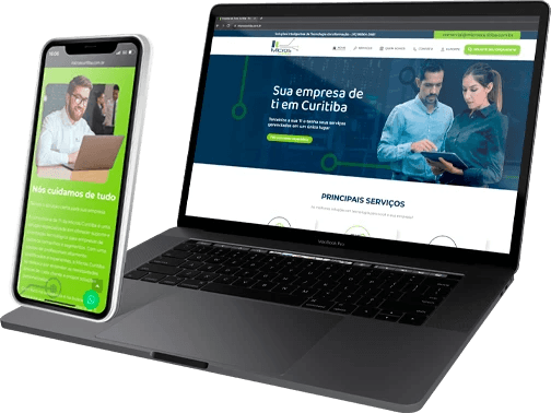 Celular e notebook